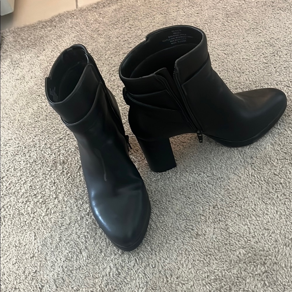 Black Ankle Boots